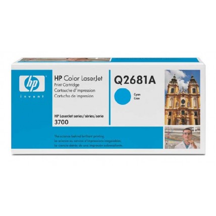 Cartus toner HP LaserJet 3700 (6000 pg) - cyan