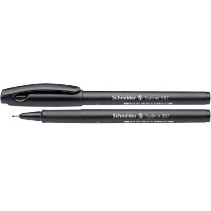 Liner SCHNEIDER 967, varf fetru 0.4mm - negru