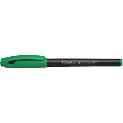 Liner SCHNEIDER 967, varf fetru 0.4mm - verde