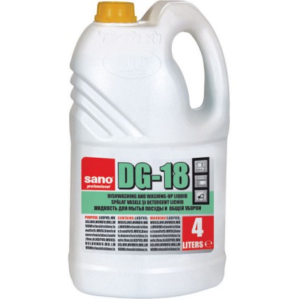 Detergent lichid pentru spalarea veselei, 4L - SANO DG-18