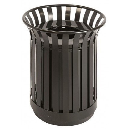 Cos metalic de exterior, (59 x 70 mm), VEPA BINS - negru