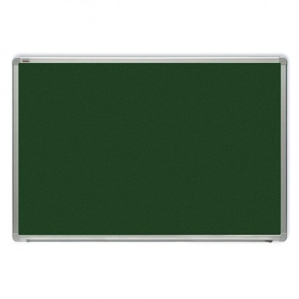 Tabla verde magnetica cu rama din aluminiu, 100 x 200 cm, pentru creta, Optima