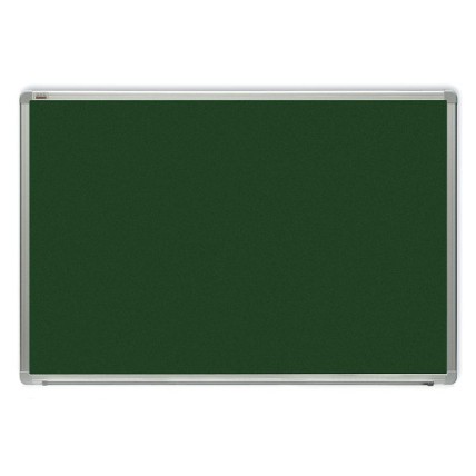 Tabla verde magnetica cu rama din aluminiu, 120 x 300 cm, pentru creta, Optima