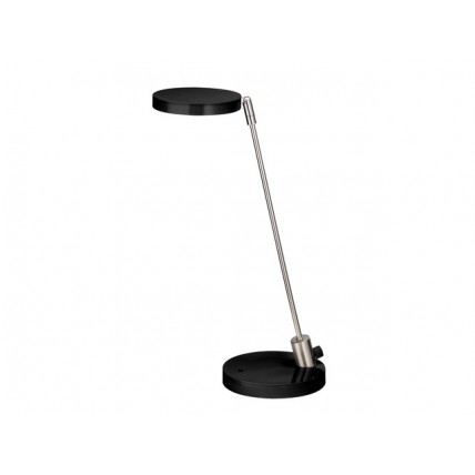 Lampa de birou cu led, 4.8W, 1950 lux - 35cm, ajustabila, ALCO - neagra/argintie