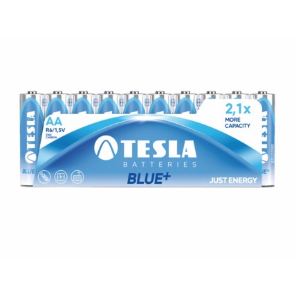 Baterii zinc carbon LR06, AA, 10 buc/folie, Tesla Blue - A1099137101