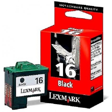 16 Cartus cerneala neagra LEXMARK Z13/23/33