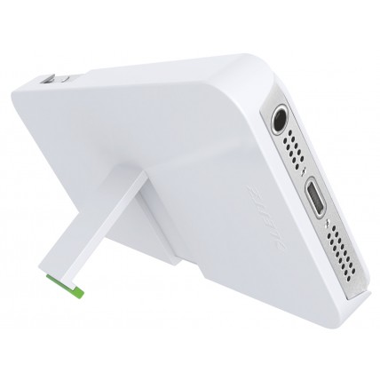 Carcasa LEITZ Complete, cu stativ pentru iPhone 5 - alb