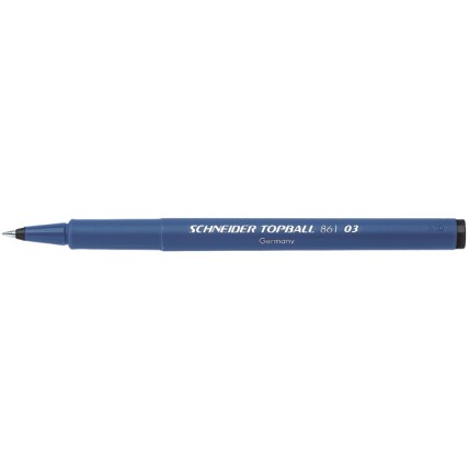 Topball 0,3mm SCHNEIDER 861 - Negru