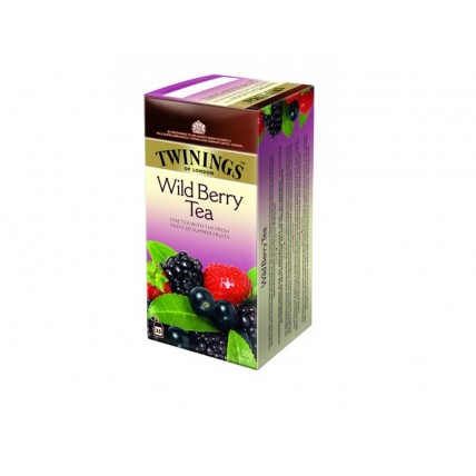 Ceai TWININGS - CEAI VERDE CU AROMA DE FRUCTE DE PADURE, 25 plicurix1,5g