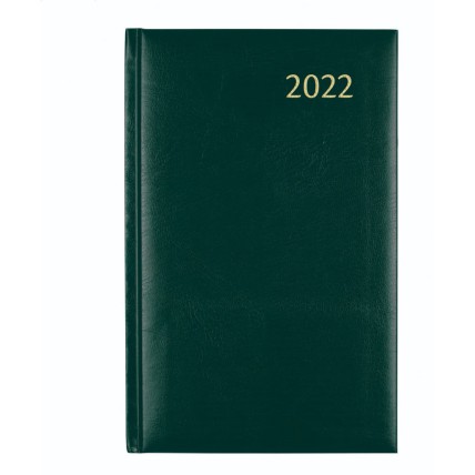 Agenda 14x21cm,1zi/pag (384 pag) DAILY - Balacron verde