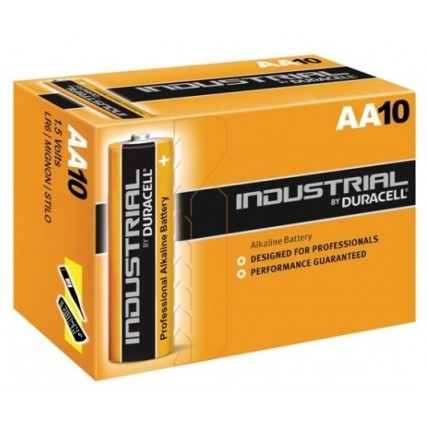 Baterii alkaline R6, AA, 1.5V, 10 buc/cutie - DURACELL