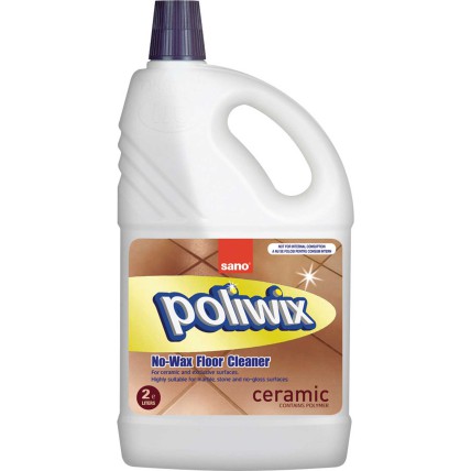 Detergent pentru marmura,gresie, 2 litri, SANO Poliwix Ceramic