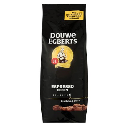 Cafea Douwe Egberts espresso, 500 gr./pachet - boabe