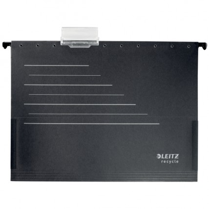 Dosar suspendabil LEITZ Alpha Recycle, carton cu amprenta CO2 neutra, 100% reciclat, certificare Blu Dosar suspendabil LEITZ Alpha Recycle, carton cu amprenta CO2 neutra, 100% reciclat, certificare Blu