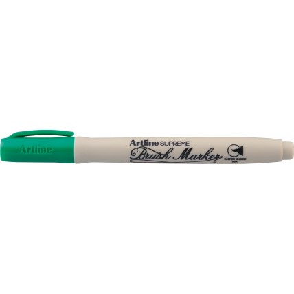 Carioca ARTLINE Supreme, varf flexibil (tip pensula) - verde