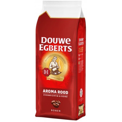 Cafea Douwe Egberts aroma rood, 900 gr./pachet - boabe