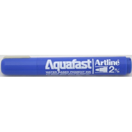 Marker Aquafast, varf rotund, 2 mm, ARTLINE - albastru