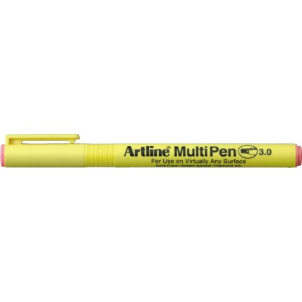 Marker universal ARTLINE Multi Pen, varf tesit 3.0mm - roz pastel