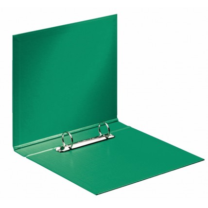 Caiet mecanic Esselte VIVIDA, PP/PP, partial reciclat, FSC, A5, mecanism 2RR, inel 25 mm, verde