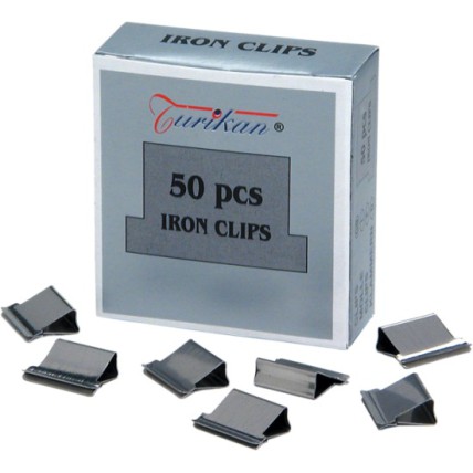 Clipuri metalice ( 50 buc/cutie ) TURIKAN Iron Clips