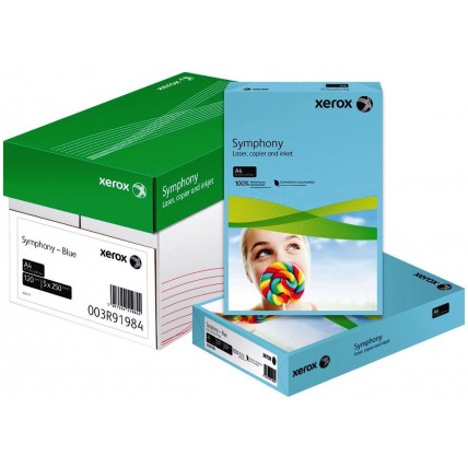 Hartie color ,A4, 80g/mp, 500 coli/top XEROX - albastru